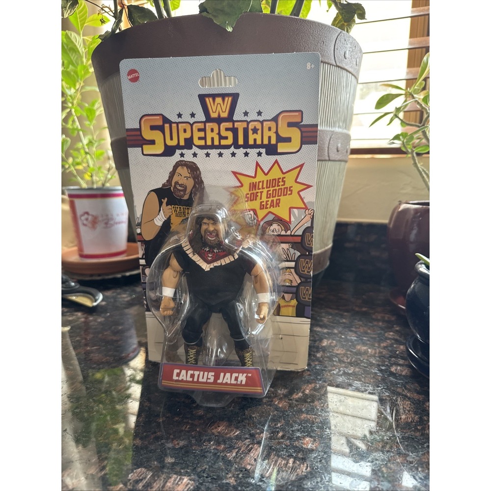 WWE Superstars Series 12 Cactus Jack Mattel Wrestling Action Figure NIB